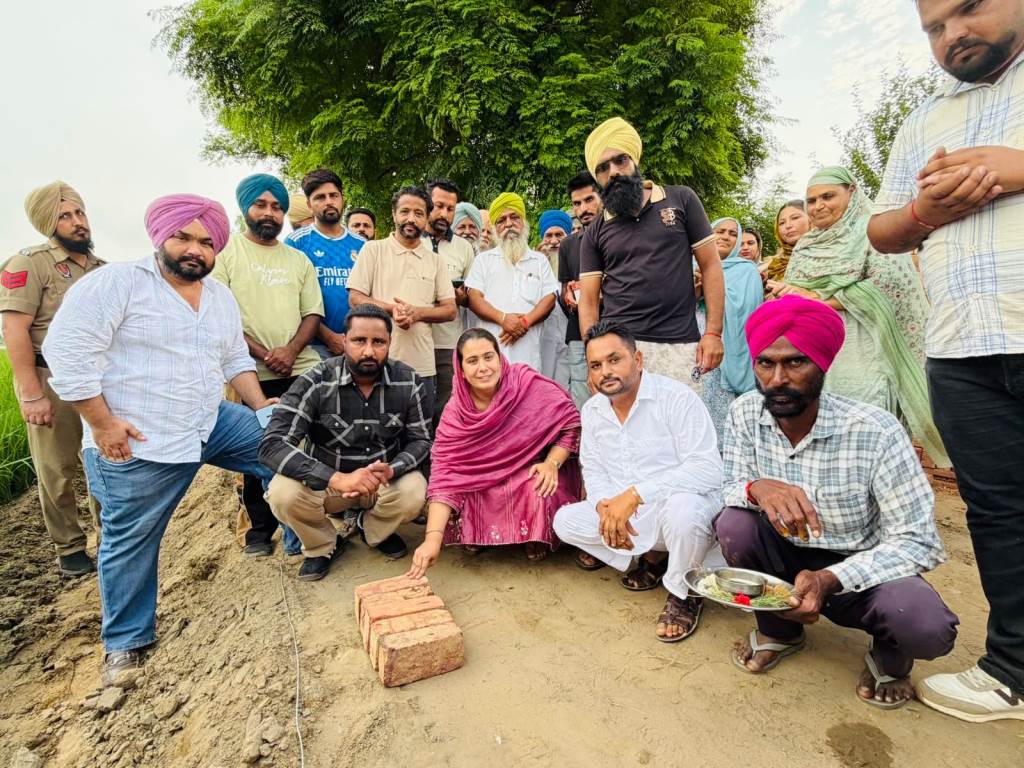 MLA Narinder Kaur Bharaj inaugurates development works worth Rs 67 lakh in Jaulian Bhattiwal Khurd and Bhattiwal Kalan